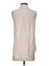 Equipment Ivory Sleeveless Button-Down Shirt Size XS - photo 2