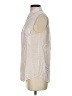 Equipment Ivory Sleeveless Button-Down Shirt Size XS - photo 5