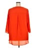Chaus 100% Polyester Orange 3/4 Sleeve Blouse Size 2X - photo 2