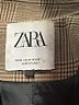 Zara Houndstooth Brown Blazer Size M - photo 6