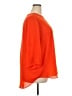 Chaus 100% Polyester Orange 3/4 Sleeve Blouse Size 2X - photo 4