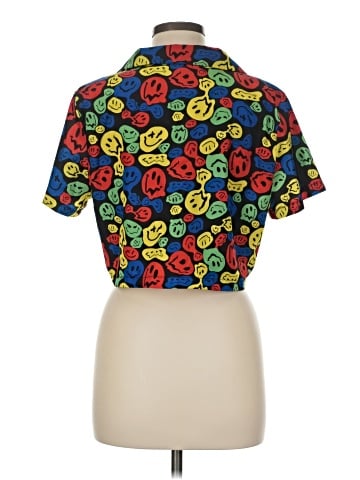 Romwe Short Sleeve Blouse (view 2)