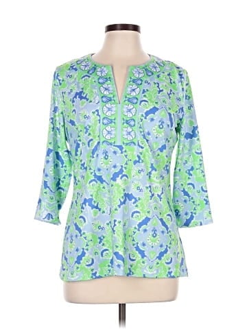 Gretchen Scott Designs 3/4 Sleeve Blouse (view 1)