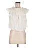 Lands' End 100% Polyester Ivory Sleeveless Blouse Size 8 - photo 1
