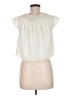 Lands' End 100% Polyester Ivory Sleeveless Blouse Size 8 - photo 2