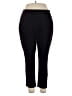Roz & Ali Solid Black Active Pants Size 16 - photo 1