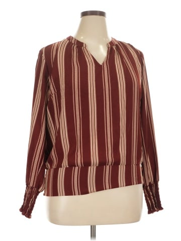 Maurices Long Sleeve Blouse (view 1)