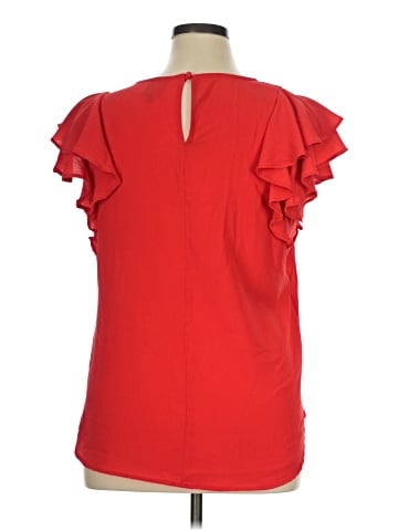 Bobeau Short Sleeve Blouse (view 2)