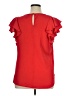 Bobeau Red Short Sleeve Blouse Size XL - photo 2