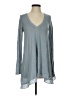 Deletta 100% Rayon Gray Casual Dress Size S - photo 1
