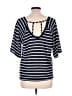 Mystree Blue 3/4 Sleeve Top Size L - photo 2