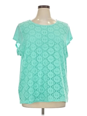 Liz Claiborne Short Sleeve Top (view 1)
