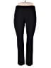 Saks Fifth Avenue Solid Black Active Pants Size XL - photo 1