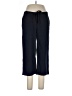 Talbots Outlet 100% Cotton Solid Blue Casual Pants Size 10 Petite - photo 1