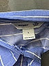 Old Navy 100% Cotton Stripes Blue Long Sleeve Button-Down Shirt Size L - photo 7