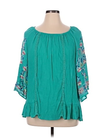 Zac & Rachel 3/4 Sleeve Blouse (view 1)