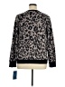 Simply Vera Vera Wang 100% Polyester Animal Print Gray Pullover Sweater Size XL - photo 2