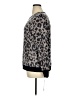 Simply Vera Vera Wang 100% Polyester Animal Print Gray Pullover Sweater Size XL - photo 5