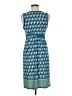 Max Studio Paisley Blue Casual Dress Size M - photo 2