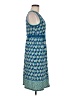 Max Studio Paisley Blue Casual Dress Size M - photo 4