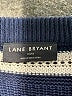 Lane Bryant Stripes Purple Pullover Sweater Size 14 - 16 Plus - photo 4