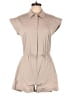Celebrity Pink Solid Tan Romper Size M - photo 1