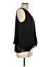 T Tahari 100% Polyester Black Sleeveless Blouse Size M - photo 4