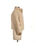 Lush 100% Cotton Solid Tan Coat Size S - photo 4