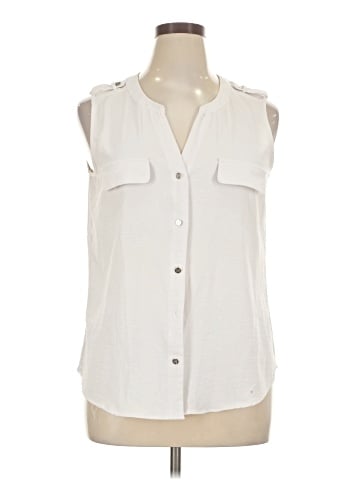 Adrienne Vittadini Sleeveless Blouse (view 1)