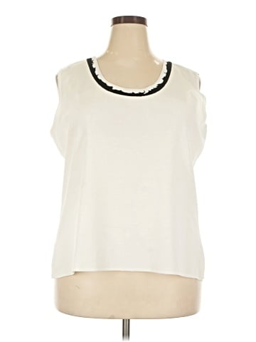 MING WANG Sleeveless T-Shirt (view 1)
