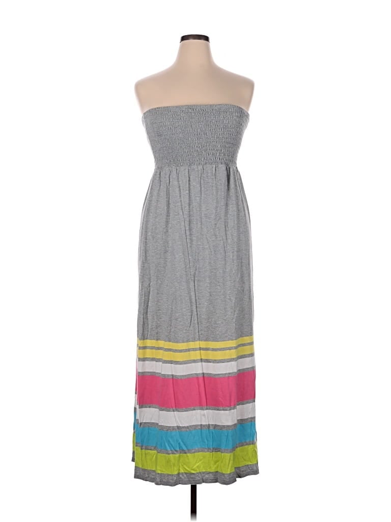 Pre-owned Gap Outlet Casual Dress In Gray