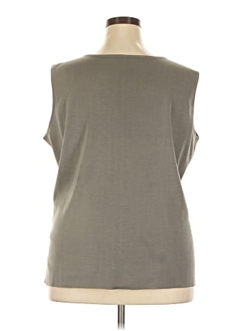 MING WANG Sleeveless T-Shirt (view 2)