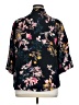 Adrienne Vittadini Black Kimono Size 1X - photo 2