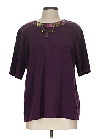 Nancy Bolen City Girl Short Sleeve Blouse (view 1)