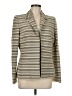 Kasper Stripes Tan Blazer Size 8 - photo 1