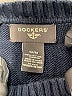 Dockers 100% Cotton Argyle Black Pullover Sweater Size M - photo 7