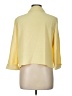 Willi Smith Yellow 3/4 Sleeve Button-Down Shirt Size L - photo 2