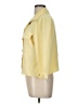 Willi Smith Yellow 3/4 Sleeve Button-Down Shirt Size L - photo 5