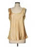 Secret Treasures 100% Polyester Gold Sleeveless Blouse Size L - photo 1