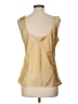Secret Treasures 100% Polyester Gold Sleeveless Blouse Size L - photo 2