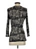 Max Mara Black Gray 3/4 Sleeve Top Size S - photo 2