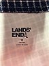 Lands' End Checkered-gingham Blue Casual Pants Size 1X - photo 7