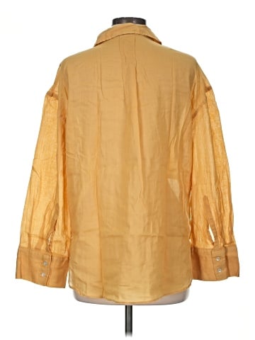 MNG 3/4 Sleeve Button-Down Shirt (view 2)