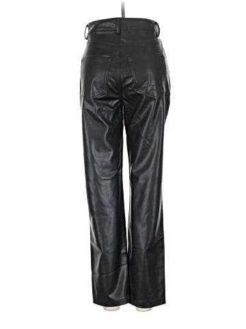 Zara Faux Leather Pants (view 2)