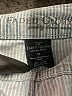 Faded Glory 100% Cotton Stripes White Shorts Size 12 - photo 3