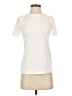St. John Ivory Short Sleeve Turtleneck Size XS - photo 1