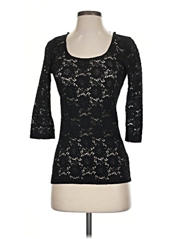 Pins and Needles 3/4 Sleeve Top (view 1)