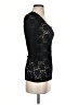 Pins and Needles Black 3/4 Sleeve Top Size S - photo 4