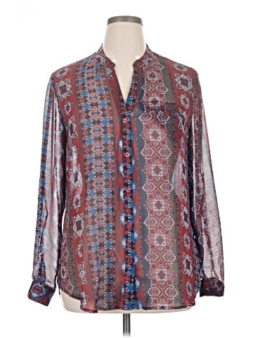 Kut from the Kloth Long Sleeve Blouse (view 1)