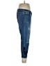a.n.a. A New Approach Graphic Floral Blue Jeans Size 12 - photo 4